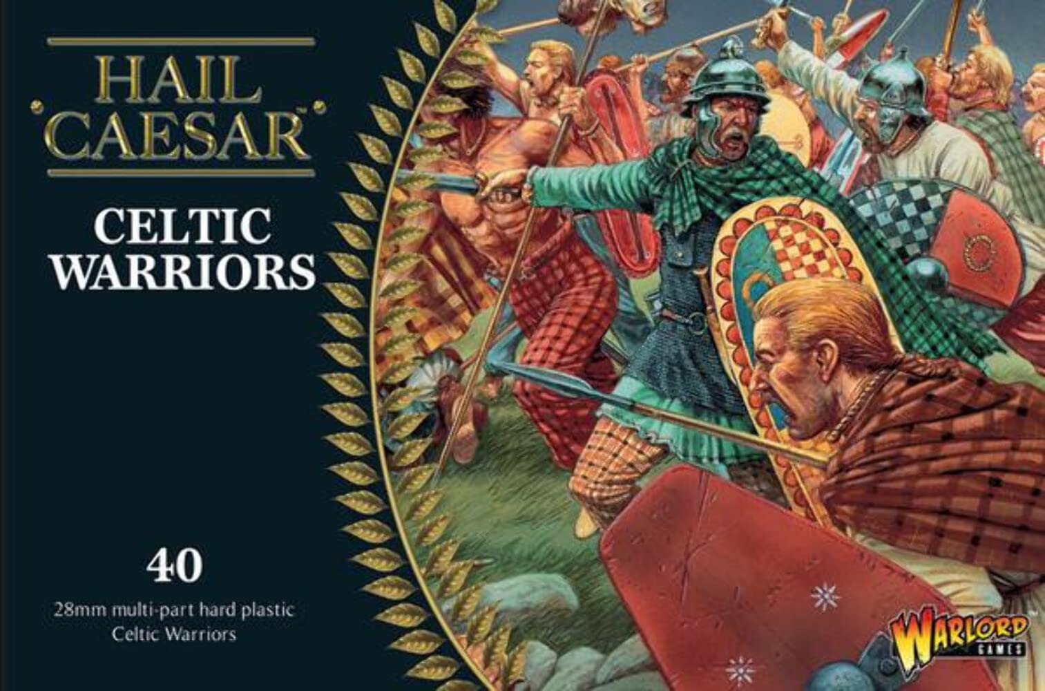 Warlord Games Hail Caesar: Enemies of Rome Celtic Warriors (40) - Lost City Toys