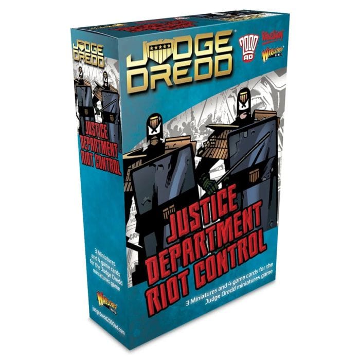 Warlord Games Judge Dredd: Justice Department Riot Control - Lost City Toys