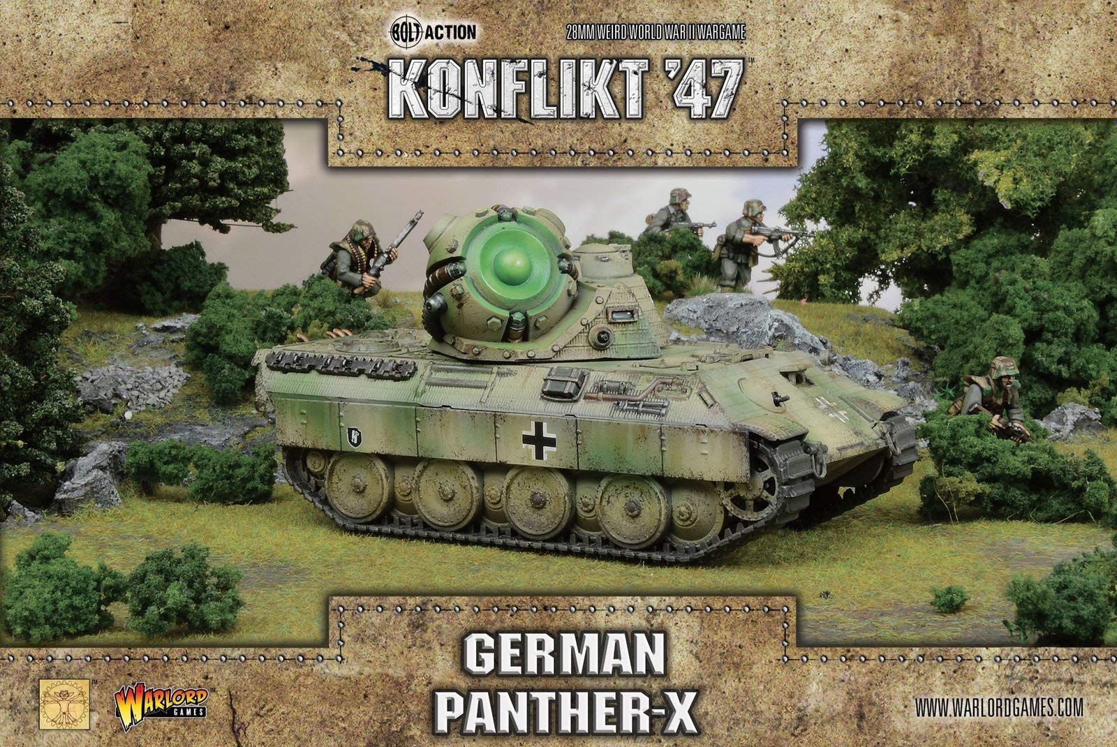 Warlord Games Konflikt 47: German Panther - X - Lost City Toys
