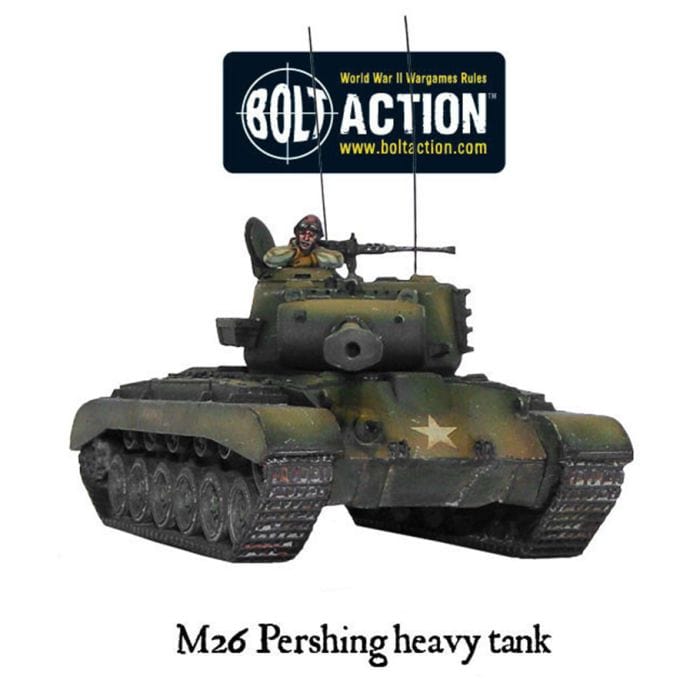 Warlord Games Miniatures and Miniature Games Warlord Games Bolt Action: M26 Pershing Heavy Tank