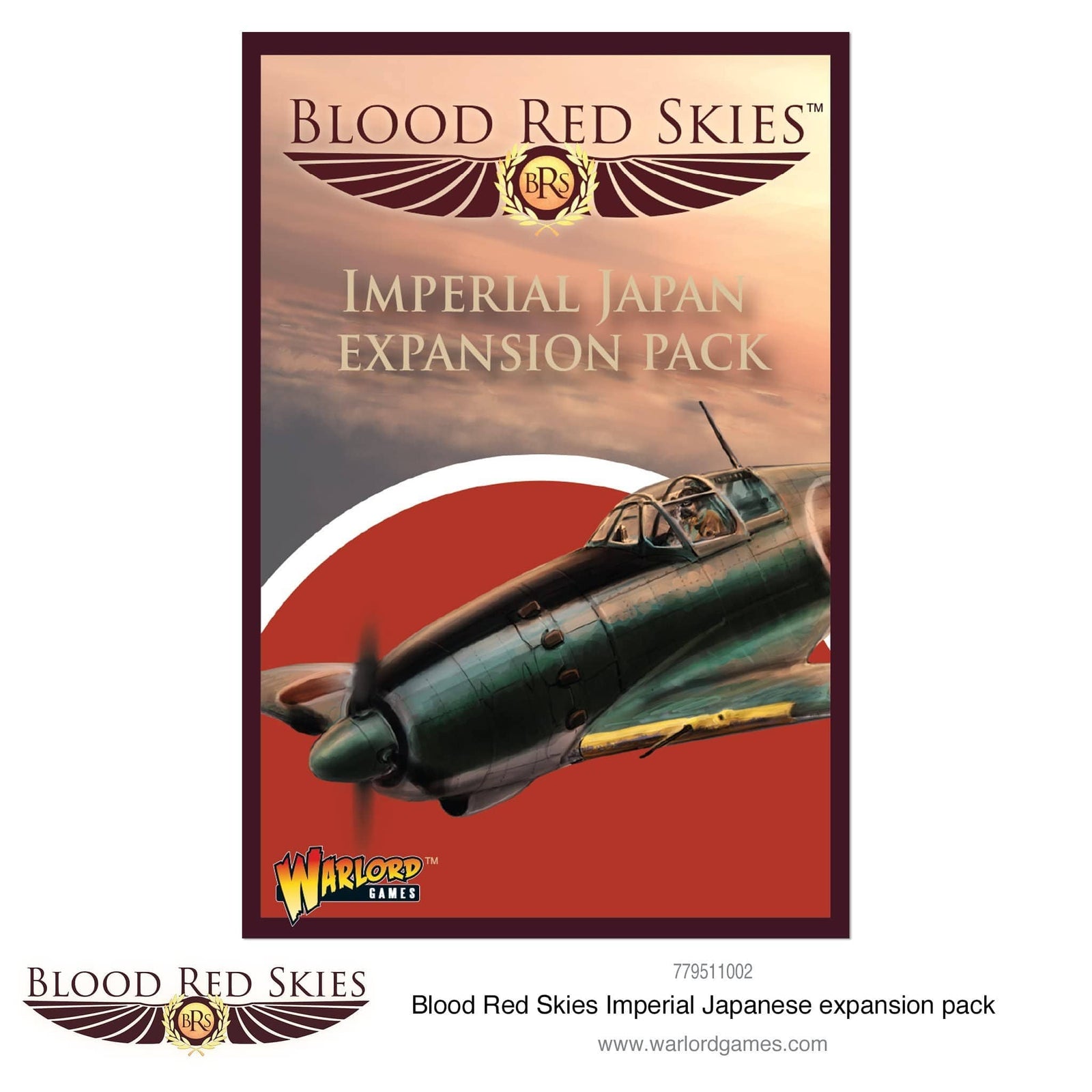 Warlord Games Miniatures Games Warlord Games Blood Red Skies: Imperial Japanese Card Pack