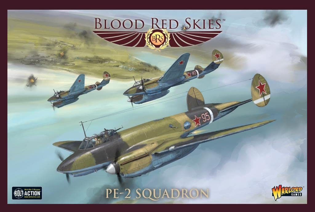 Warlord Games Miniatures Games Warlord Games Blood Red Skies: Pe-2 Squadron