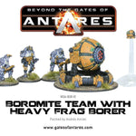 Warlord Games Miniatures Games Warlord Games Gates of Antares: Boromite Team with Heavy Frag Borer
