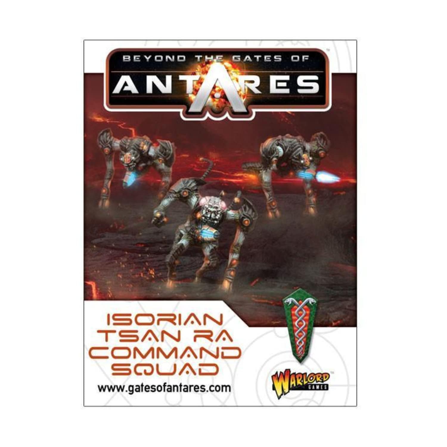 Warlord Games Miniatures Games Warlord Games Gates of Antares: Tsan Ra Command Squad