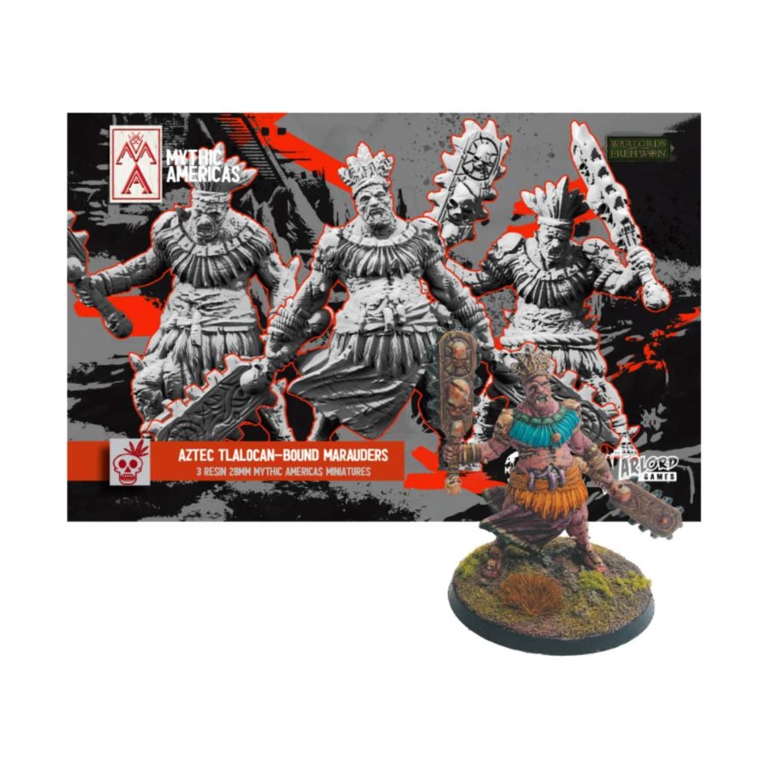 Warlord Games Mythic Americas: Aztec - Tlalocan - Bound Marauders - Lost City Toys