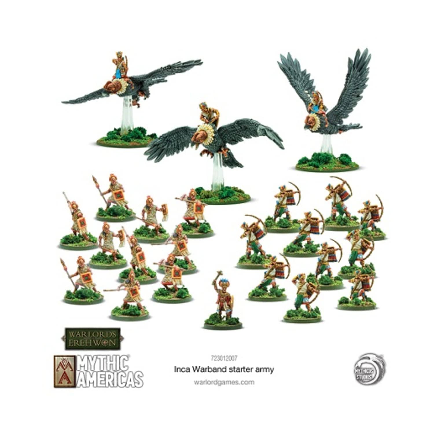 Warlord Games Mythic Americas: Inca - Warband Starter Army - Lost City Toys