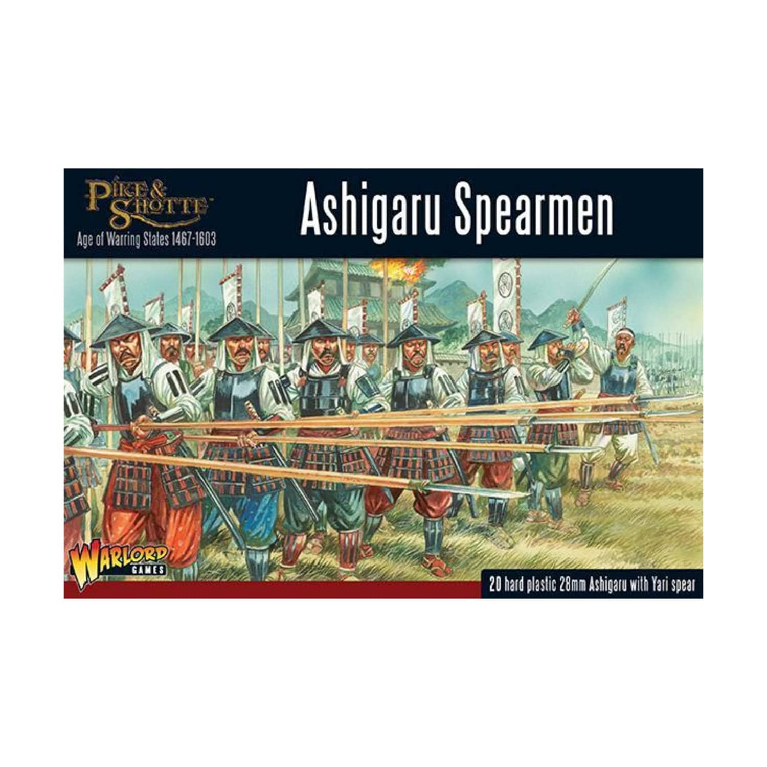 Warlord Games Pike & Shotte: Ashigaru Yari Spearmen - Lost City Toys