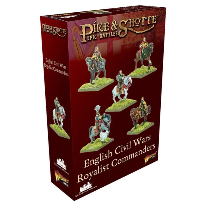 Warlord Games Pike & Shotte Epic Battles: English Civil Wars Royalist Commanders - Lost City Toys