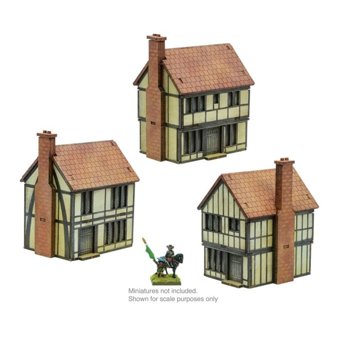 Warlord Games Pike & Shotte Epic Battles: Town Houses Scenery Pack - Lost City Toys