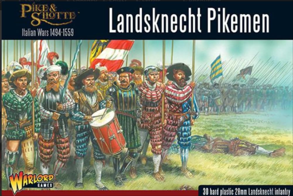 Warlord Games Pike & Shotte: Landsknechts Pikemen - Lost City Toys