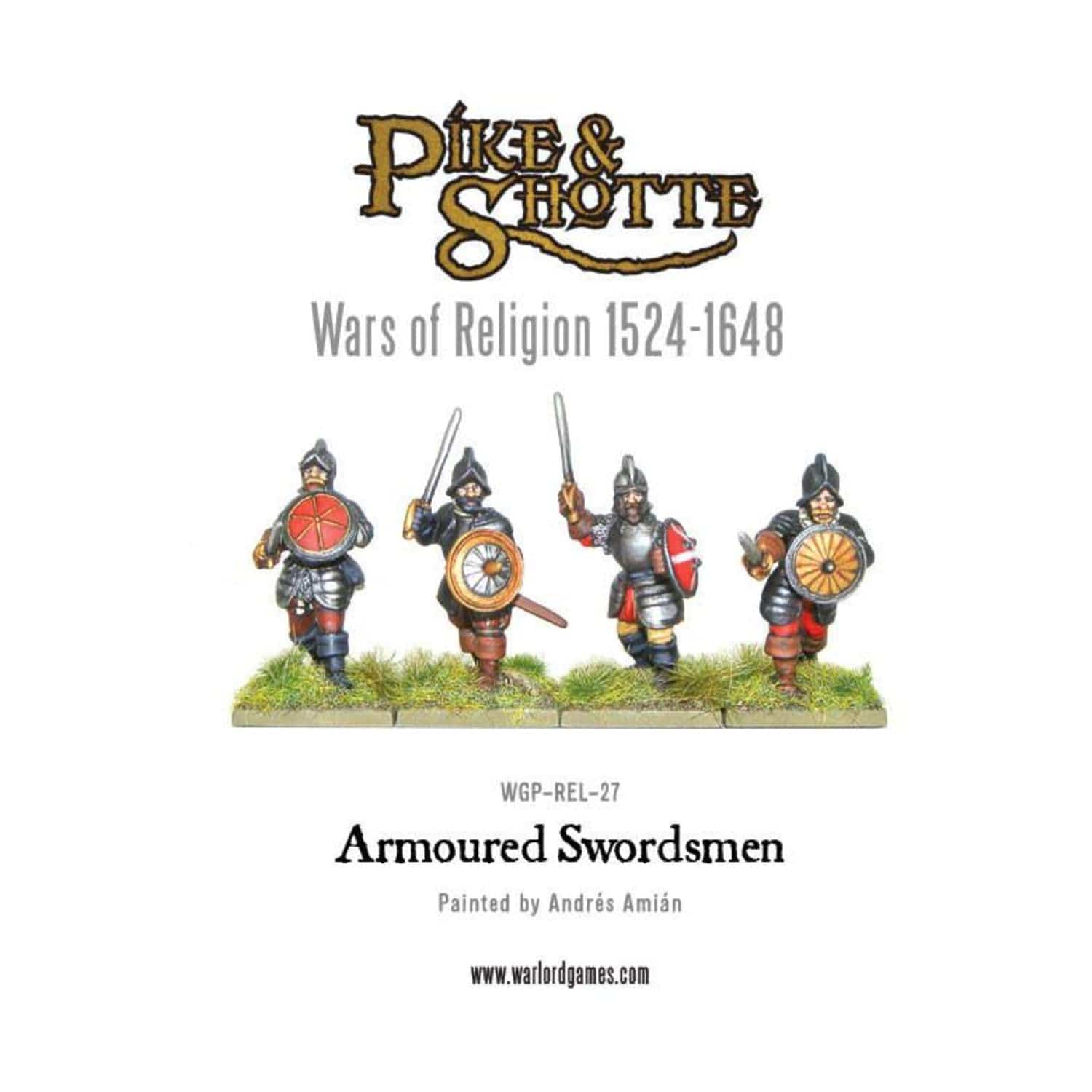 Warlord Games Pike & Shotte: War of Religion: Armoured Swordsmen - Lost City Toys