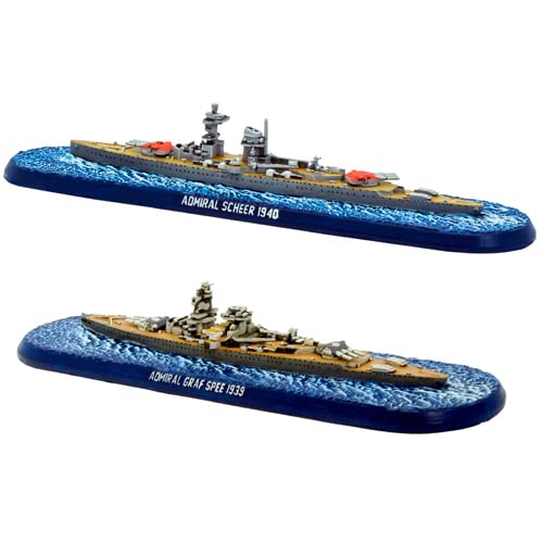 Warlord Games Victory at Sea: Admiral Graf Spee & Admiral Scheer - Lost City Toys