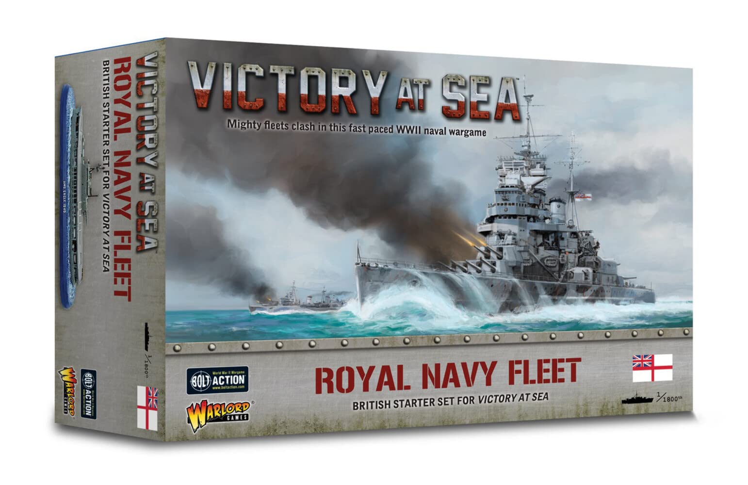 Warlord Games Victory at Sea: Royal Navy fleet - Lost City Toys