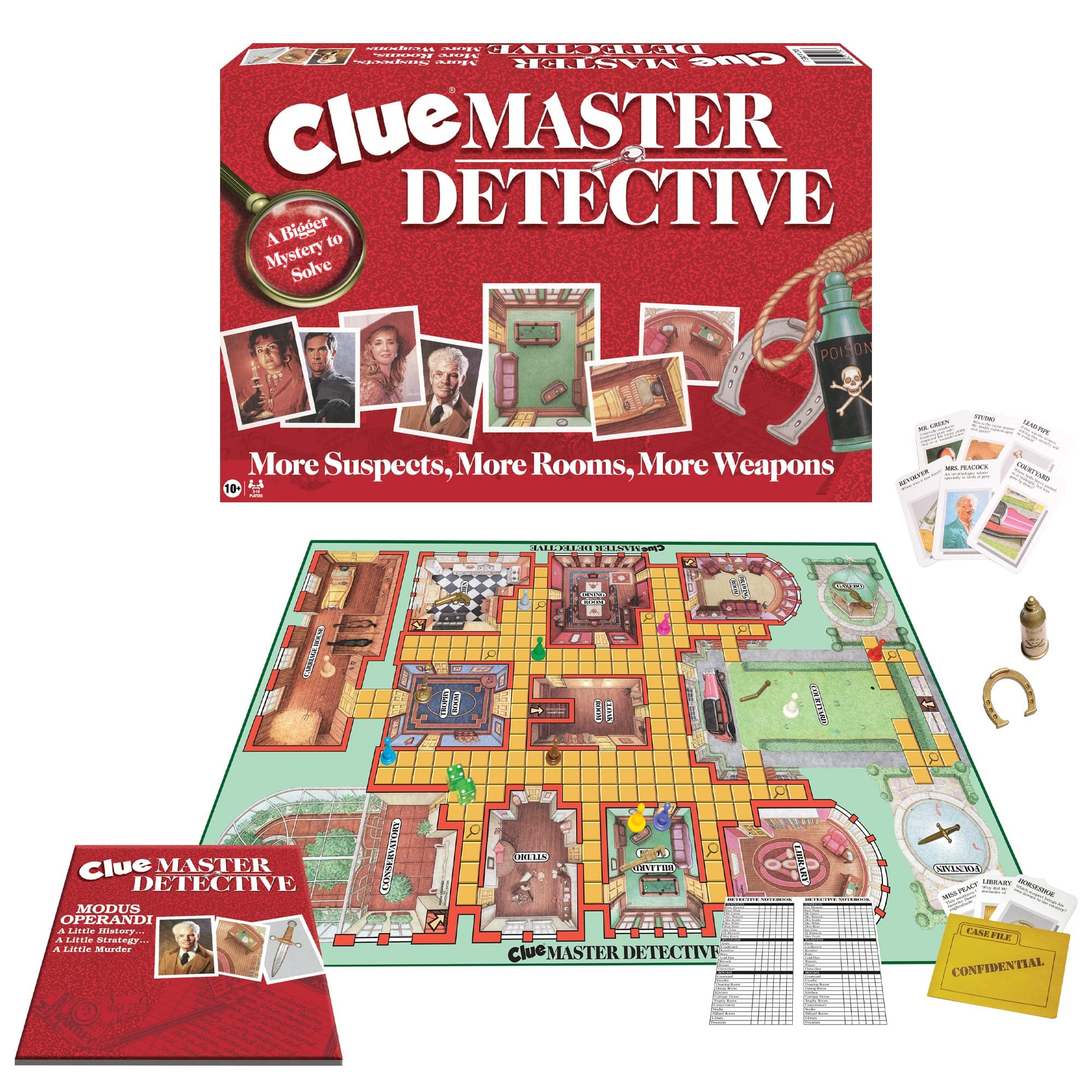 Winning Moves, Inc Board Games Winning Moves Clue Master Detective