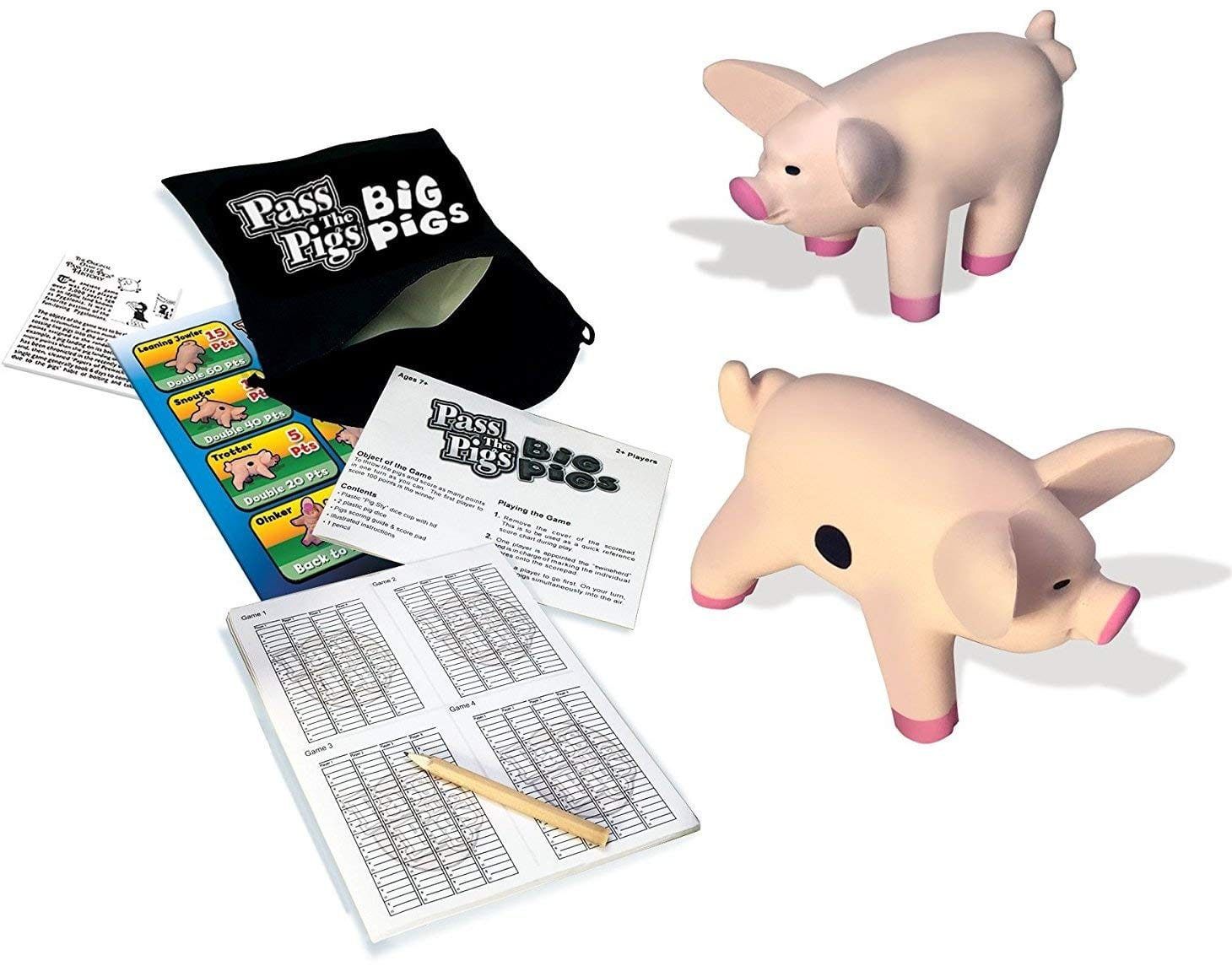 Winning Moves, Inc Non-Collectible Card Winning Moves Pass the Pigs: Big Pigs