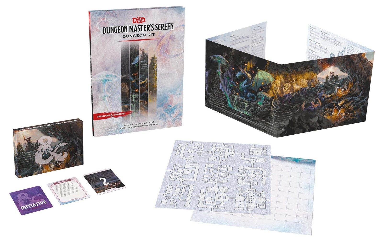 Wizards Of The Coast Dungeons & Dragons RPG: Dungeon Master`s Screen Dungeon Kit - Lost City Toys