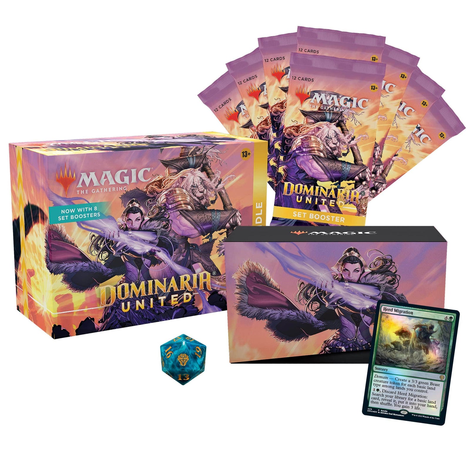 Wizards Of The Coast Magic the Gathering CCG: Dominaria United Bundle - Lost City Toys