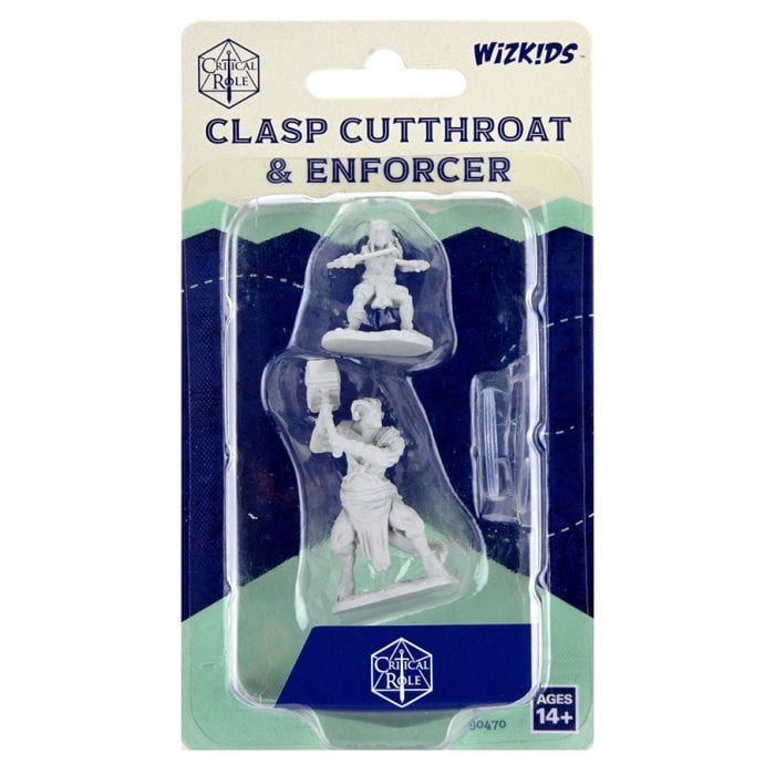 WizKids Critical Role: Clasp Cutthroat & Enforcer (Unpainted) - Lost City Toys