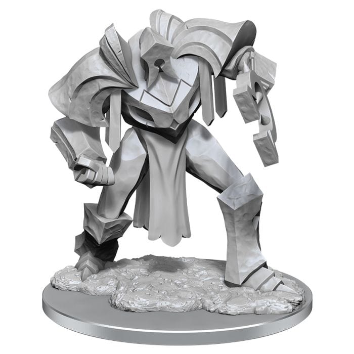 WizKids Critical Role Unpainted Miniatures: Mage Hunter Golem Wave 3 - Lost City Toys