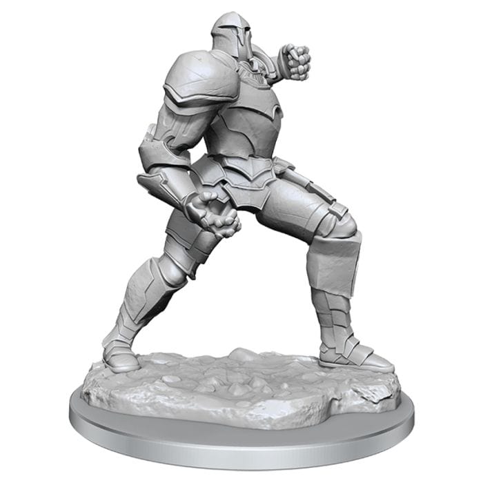 WizKids Critical Role Unpainted Miniatures: Platinum Golem - Lost City Toys