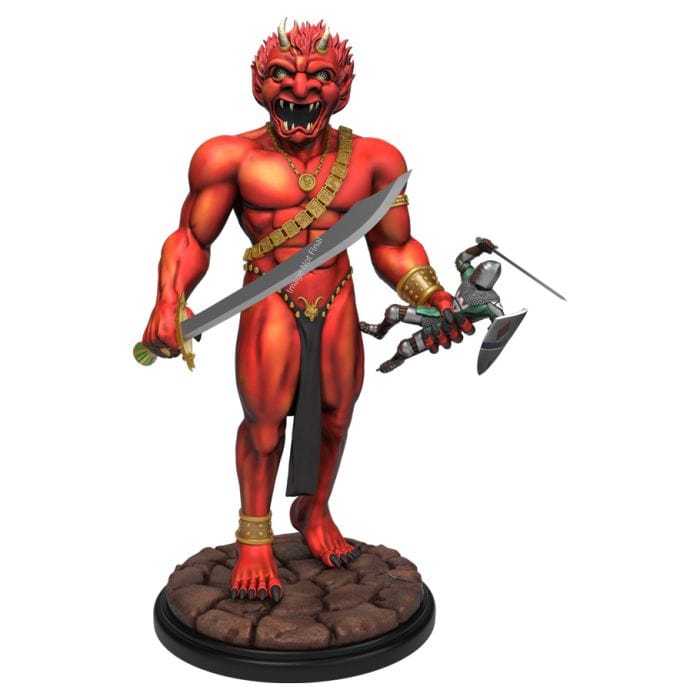 WizKids D&D: Efreeti Premium Statue - Lost City Toys