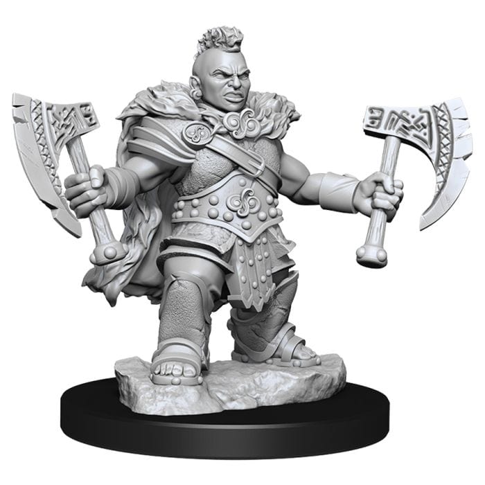 WizKids D&D: Frameworks: Dwarf Barbarian Female W1 - Lost City Toys