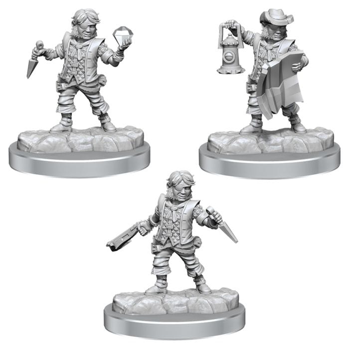 WizKids D&D: Frameworks: Male Halfling Rogue Wave 2A - Lost City Toys