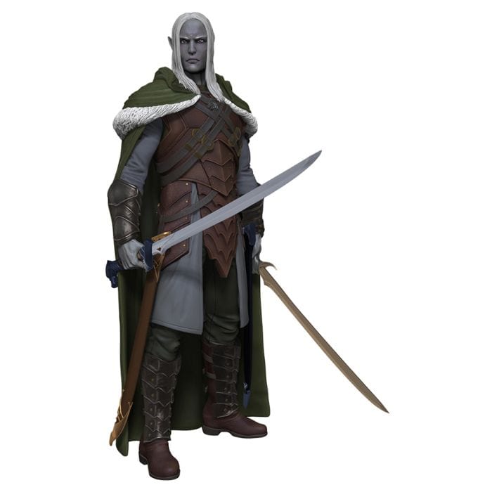 WizKids D&D: Full - Sized Drizzt Foam Statue - Lost City Toys