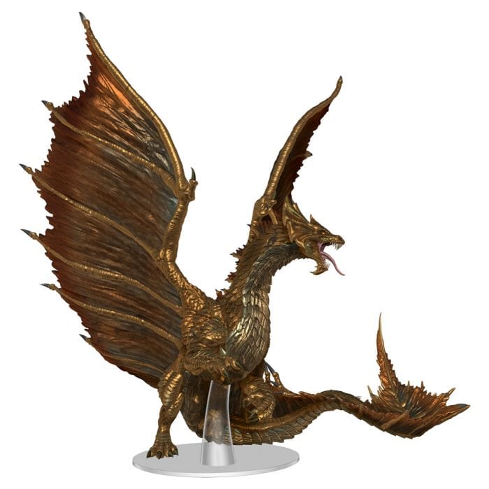 WizKids D&D: Icons of the Realms: Adult Brass Dragon - Lost City Toys