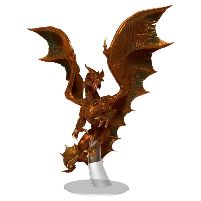 WizKids D&D: Icons of the Realms: Adult Copper Dragon - Lost City Toys