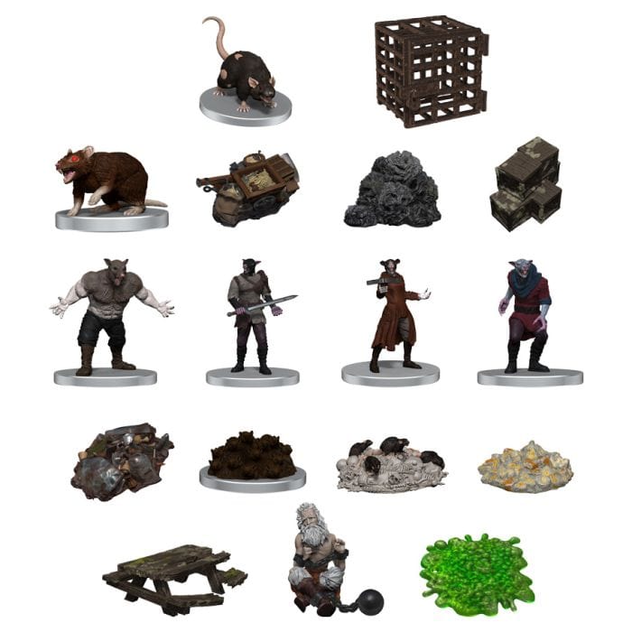 WizKids D&D: Icons of the Realms: Adventure in a Box: Wererat Den - Lost City Toys
