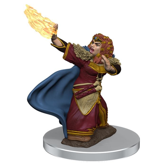 WizKids D&D: Icons of the Realms: Female Dwarf Wizard - Lost City Toys