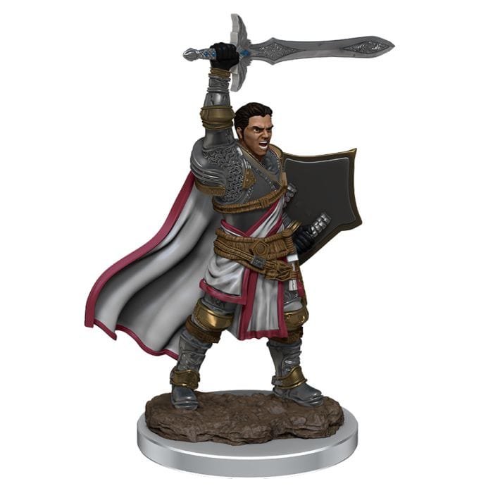 WizKids D&D: Icons of the Realms: Male Human Paladin - Lost City Toys