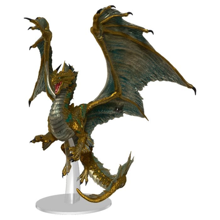 WizKids D&D: Icons of the Realms: Premium: Adult Bronze Dragon - Lost City Toys