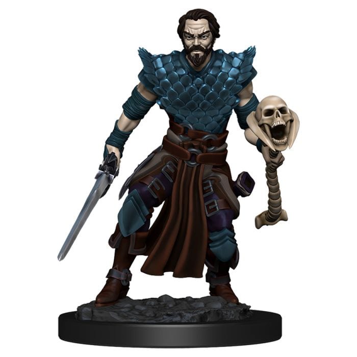 WizKids D&D: Icons of the Realms: Premium Figure: Human Warlock Male - Lost City Toys