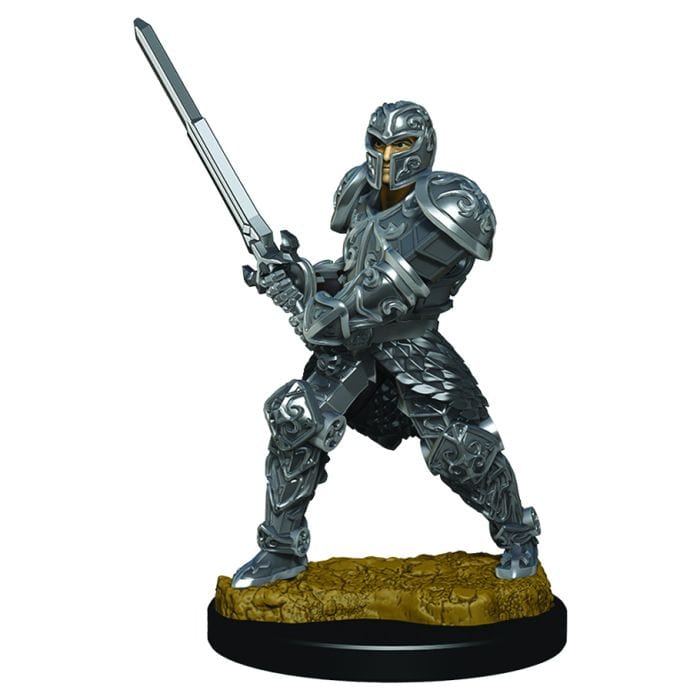 WizKids D&D: Icons of the Realms: Premium Figures: Male Human Fighter - Lost City Toys