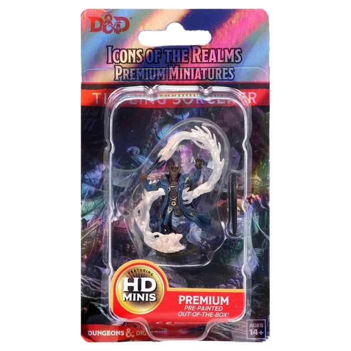 WizKids D&D: Icons of the Realms: Premium Figures: Tiefling Male Sorcerer - Lost City Toys