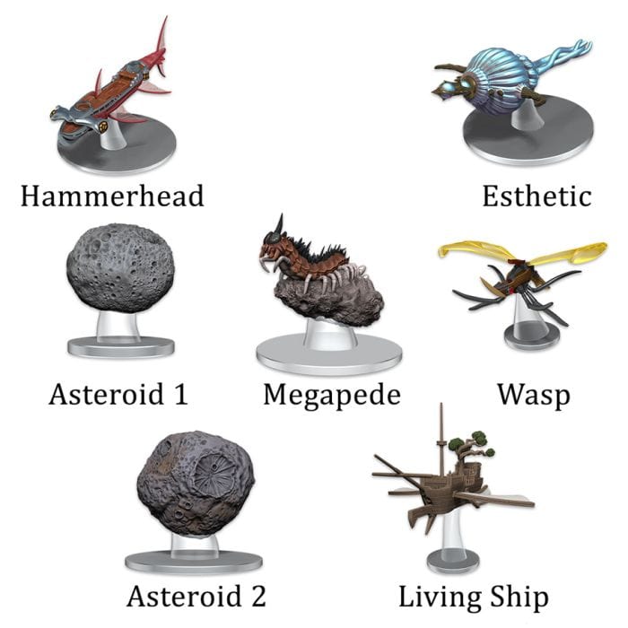 WizKids D&D: Icons of the Realms: Ship Scale: Asteroid Encounters - Lost City Toys
