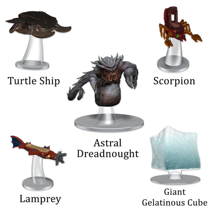 WizKids D&D: Icons of the Realms: Ship Scale: Attacks from Deep Space - Lost City Toys