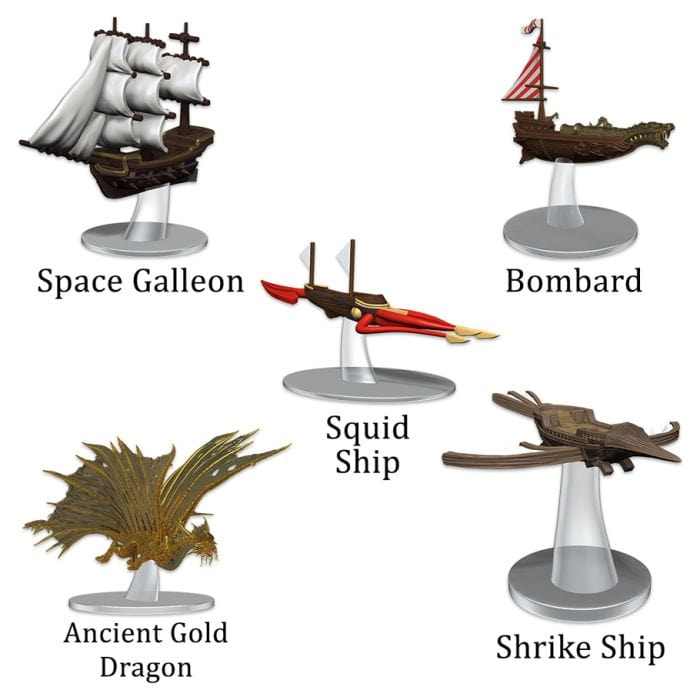 WizKids D&D: Icons of the Realms: Ship Scale: Welcome to Wildspace - Lost City Toys