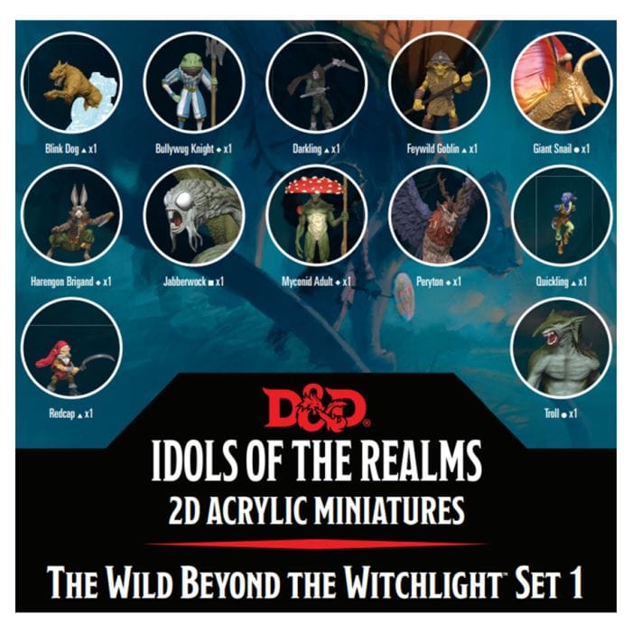 WizKids D&D: Icons of the Realms: The Wild Beyond The Witchlight 2D Set 1 - Lost City Toys