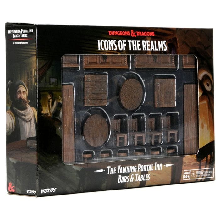 WizKids D&D: Icons of the Realms: The Yawning Portal Inn: Bars & Tables - Lost City Toys