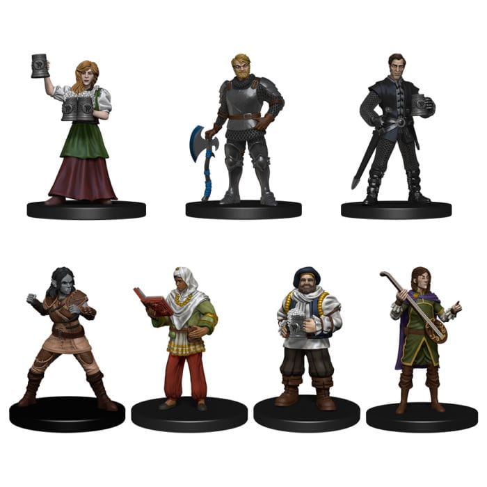 WizKids D&D: Icons of the Realms: The Yawning Portal Inn: Friendly Faces Pack - Lost City Toys