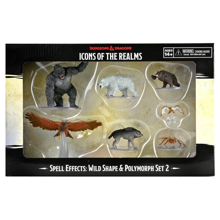 WizKids D&D: Icons of the Realms: Wild Shape & Polymorph Set 2 - Lost City Toys