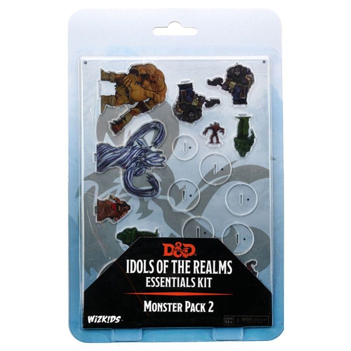 WizKids D&D: Idols of the Realms: Essentials 2D Miniatures: Monster Pack 2 - Lost City Toys