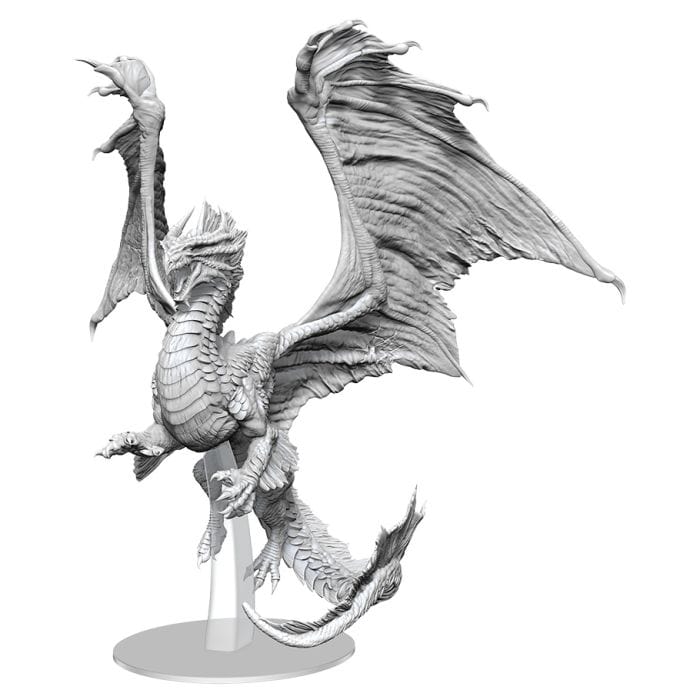 WizKids D&D: Nolzur's Marvelous Miniatures: Adult Bronze Dragon - Lost City Toys
