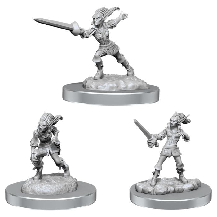 WizKids D&D: Nolzur's Marvelous Miniatures: Quicklings W19 (Unpainted) - Lost City Toys