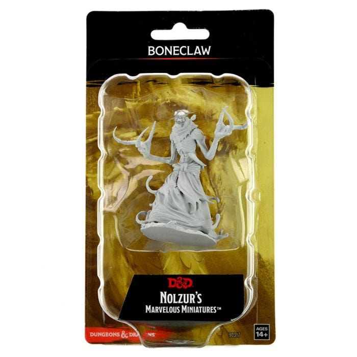 WizKids D&D: Nolzur's Marvelous Minis: Boneclaw Wave 15 (Unpainted) - Lost City Toys