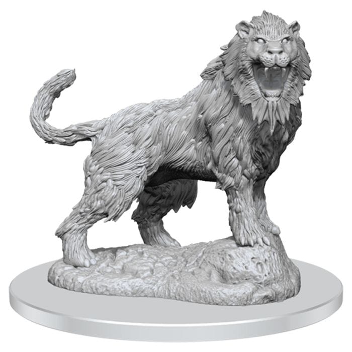 WizKids D&D: Nolzur's Marvelous Minis: Crag Cat Wave 16 (Unpainted) - Lost City Toys