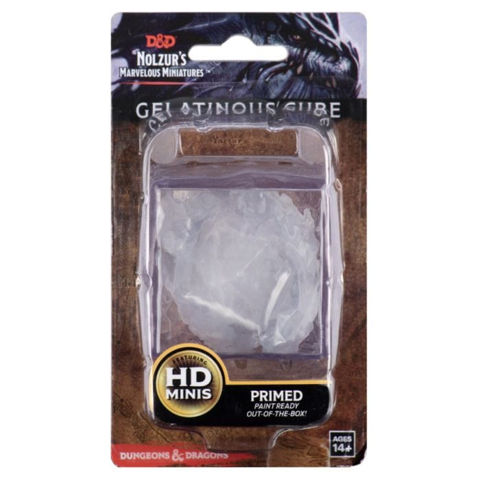 WizKids D&D: Nolzur's Marvelous Minis: Gelatonus Cube W12.5 (Unpainted) - Lost City Toys